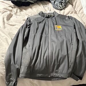 Gray Warriors Windbreaker Jacket
